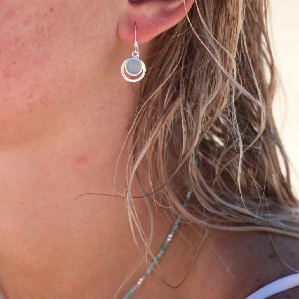 MIKI JEWELLERY VIOLET EARRING - STERLING SILVER