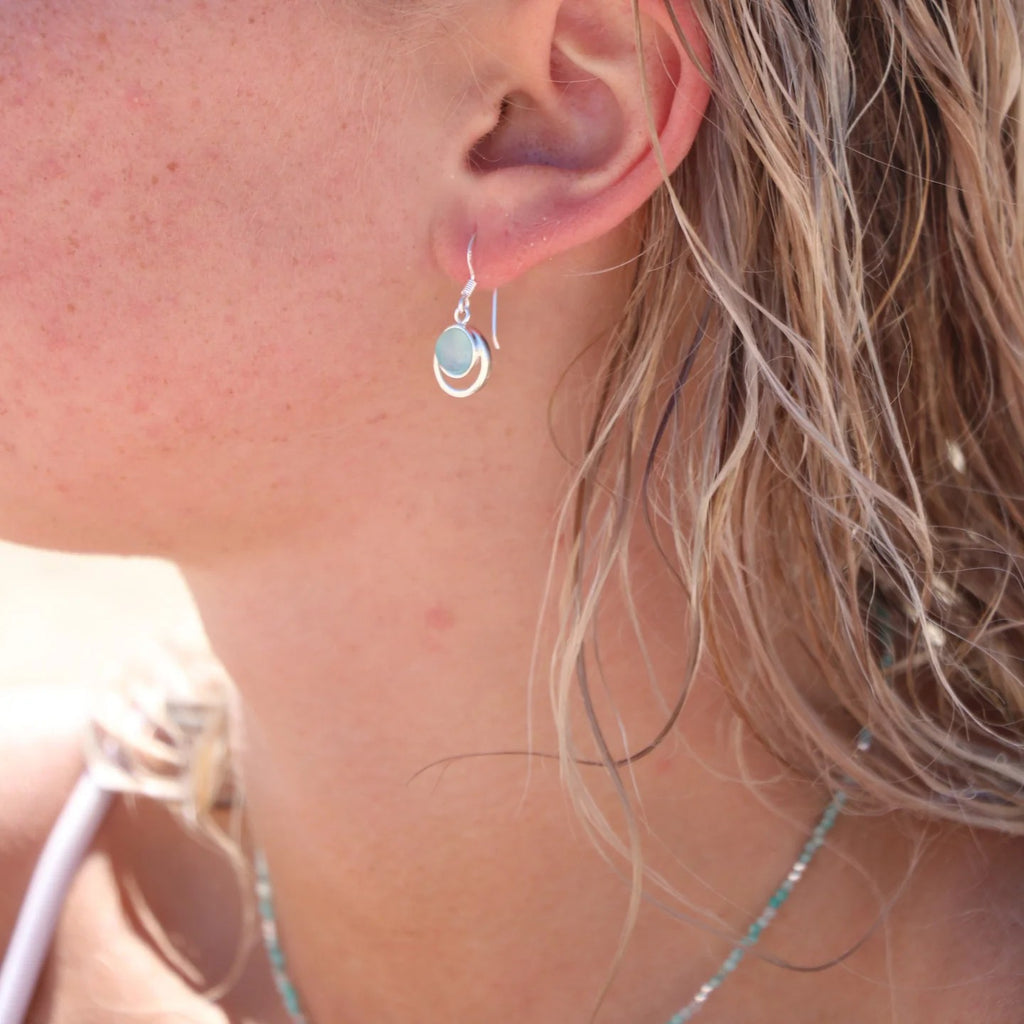 MIKI JEWELLERY VIOLET EARRING - STERLING SILVER