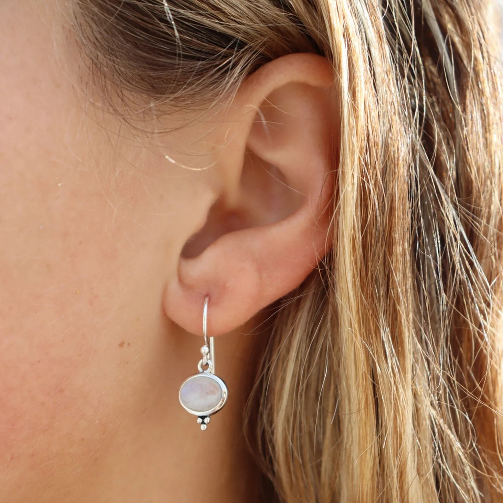 MIKI JEWELLERY ALETA EARRING - MOONSTONE