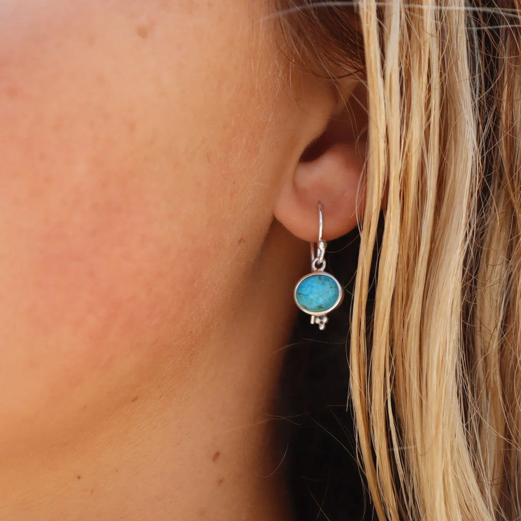 MIKI JEWELLERY ALETA EARRING - TURQUOISE