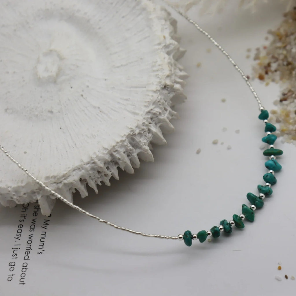 MIKI JEWELLERY PIEDRA NECKLACE - STERLING SILVER