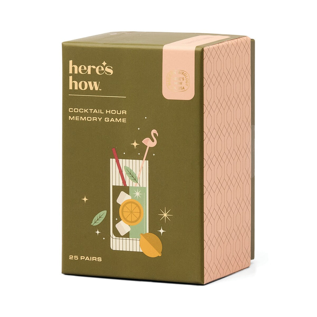 HERE'S HOW COCKTAIL HOUR MEMORY GAME