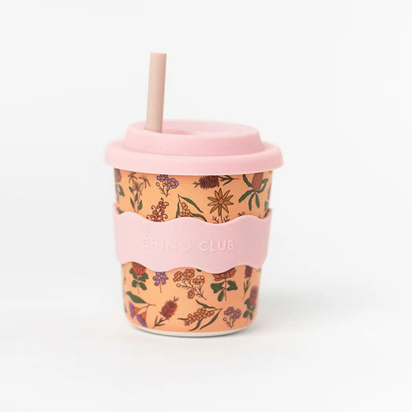 CHINO CLUB KIDS KEEP CUP 8oz - WILDFLOWER