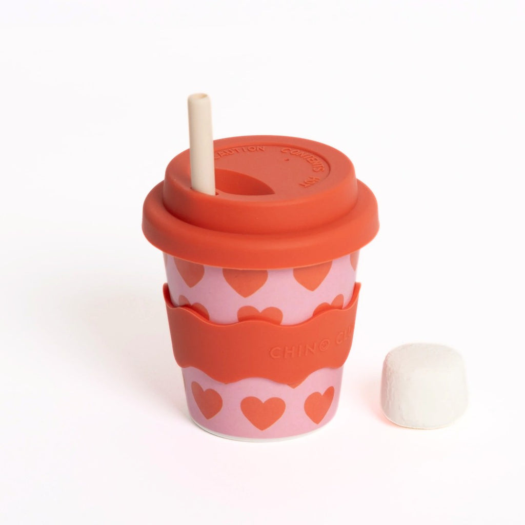 CHINO CLUB BABYCHINO CUP 4oz - HEARTS