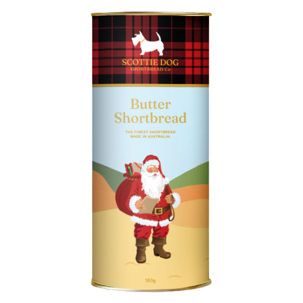 SCOTTIE DOG SHORTBREAD CO. TUBE - CHRISTMAS 180g