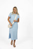 HUMIDITY PROFILE DRESS - POWDER BLUE [SZ:L]
