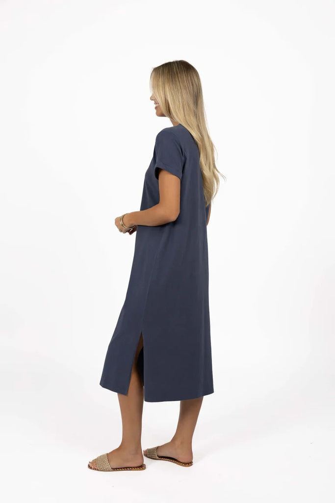 HUMIDITY PROFILE DRESS - STEEL [SZ:L]