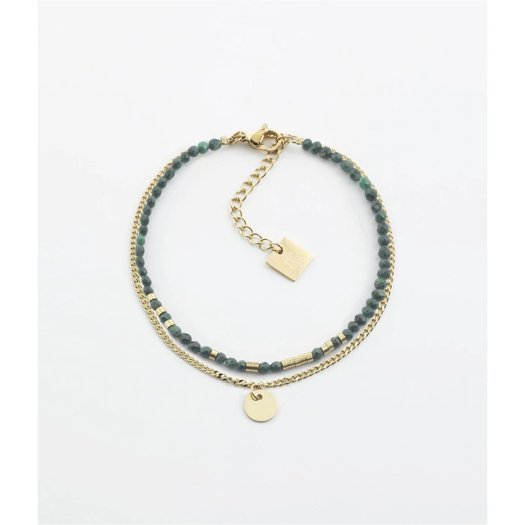 ZAG BIJOUX - VENUS BRACELET MALACHITE