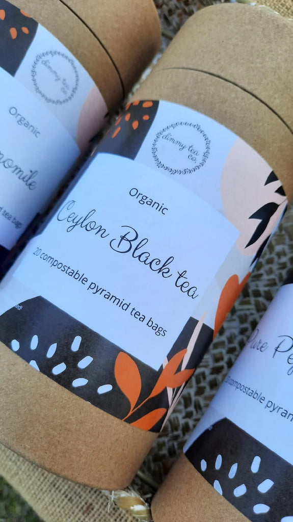 DIMMY TEA PYRAMID TEA BAGS - CEYLON BLACK