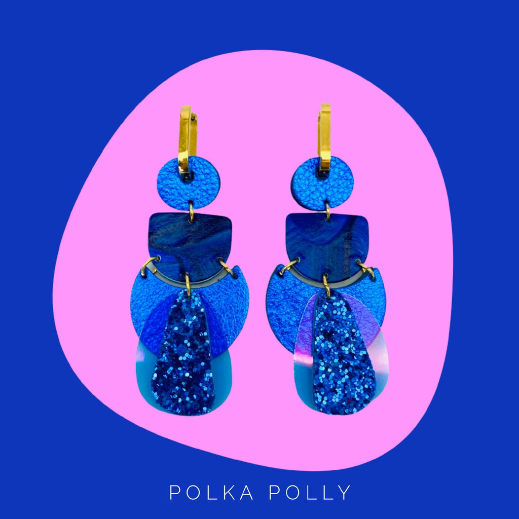 POLKA POLLY - SAPPHIRE JEWEL