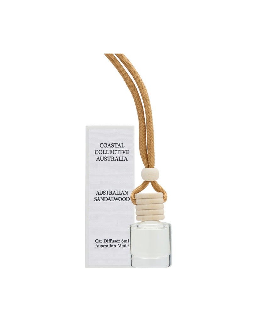 COASTAL COLLECTIVE AUSTRALIA CAR DIFFUSER - AUSTRALIAN SANDALWOOD