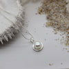 MIKI JEWELLERY ANNA PEARL NECKLACE - STERLING SILVER