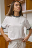TITCHIE BELLA CONTRAST TEE - BLACK [SZ:L]