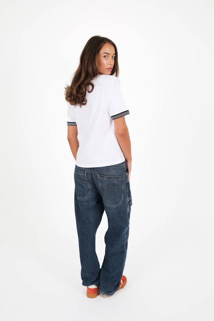 TITCHIE BELLA CONTRAST TEE - BLACK [SZ:L]