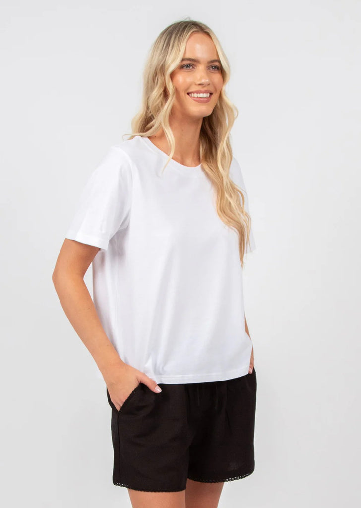 TITCHIE HEATWAVE TEE - WHITE [SZ:L]