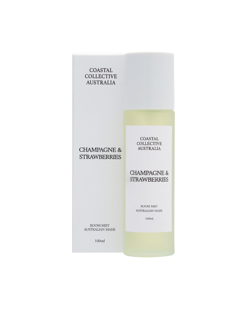 COASTAL COLLECTIVE AUSTRALIA ROOM MIST - CHAMPAGNE & STRAWBERRIES 