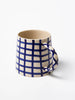 JONES AND CO - LARDER CHECK MUG NAVY