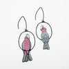 DENZ & CO - GALAHS IN BLACK, PINK & GREY