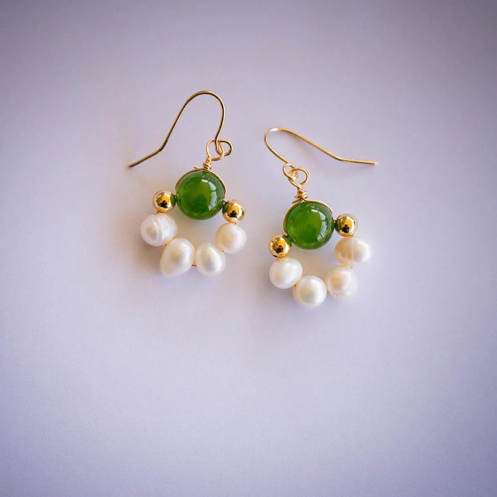 GREENWOOD DESIGNS FRESHWATER PEARL EARRINGS 015