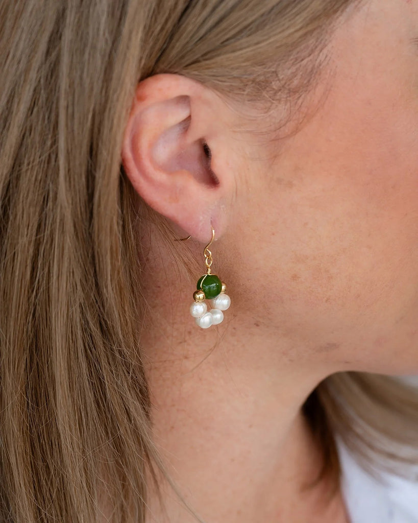 GREENWOOD DESIGNS FRESHWATER PEARL EARRINGS 015