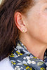 GREENWOOD DESIGNS LADYBUG STUD EARRINGS GOLD