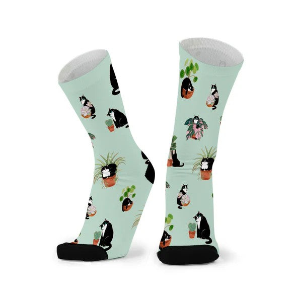 REDFOXSOX UNISEX - CATS & PLANTS