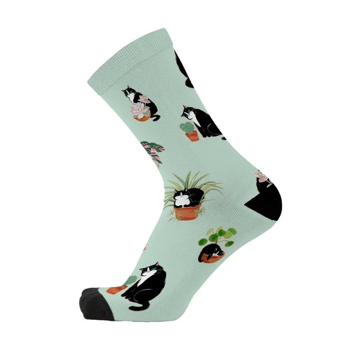 REDFOXSOX UNISEX - CATS & PLANTS