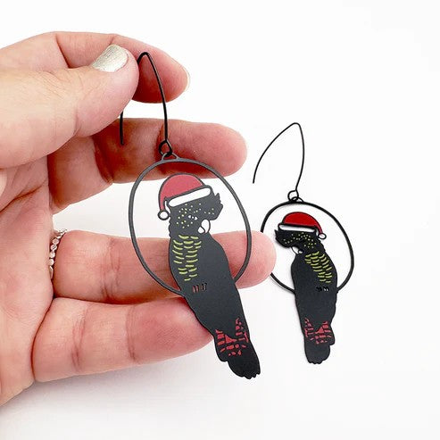 DENZ & CO - CHRISTMAS RED TAILED COCKATOO