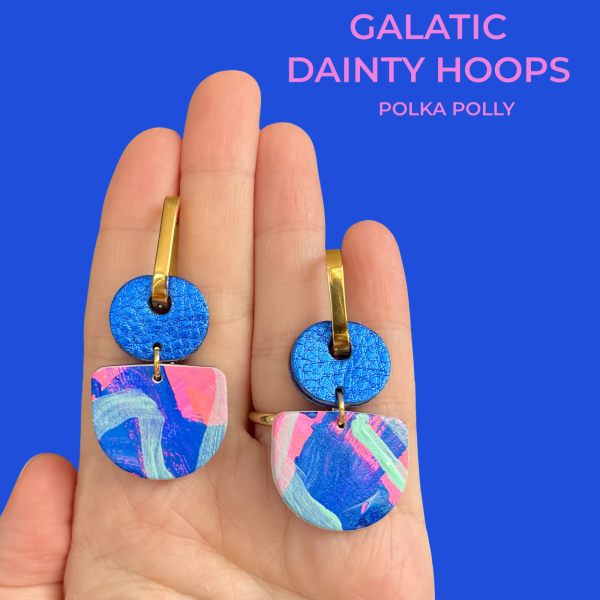 POLKA POLLY - DAINTY HOOPS GALATIC