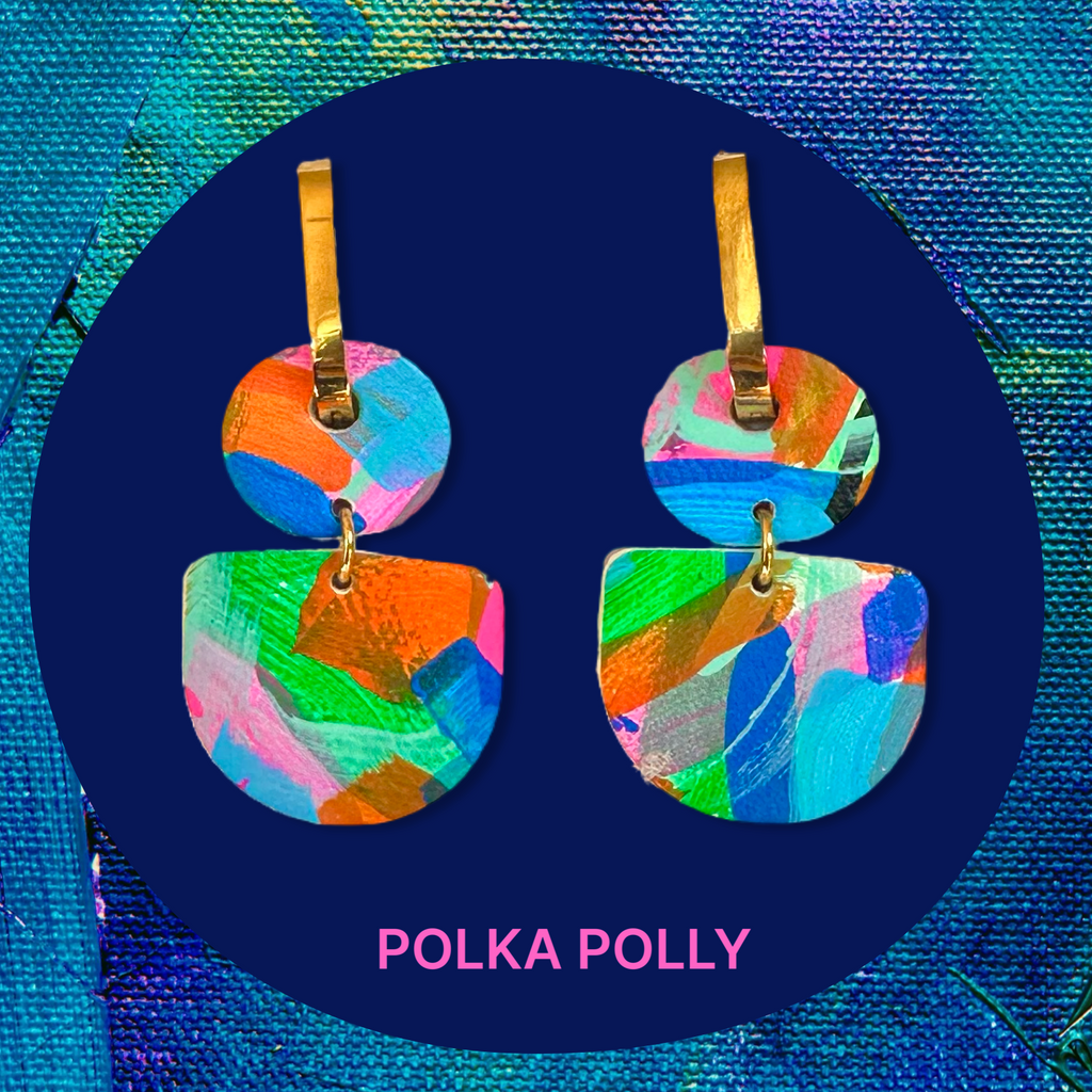 POLKA POLLY - DAINTY HOOPS ART ATTACK