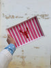 MINK & ME TRAY - PINK STRIPE LOBSTER