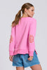 EST 1971 CLASSIC ZIPSIDE CHERRIES SWEATSHIRT - PINK [SZ:L]