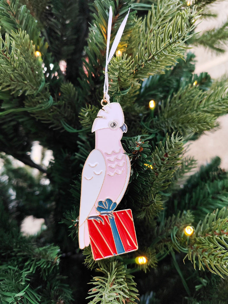 URBAN PRODUCTS CHRISTMAS HANGING DECORATION - AUSTRALIAN GALAH