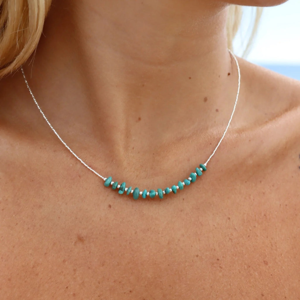 MIKI JEWELLERY PIEDRA NECKLACE - STERLING SILVER