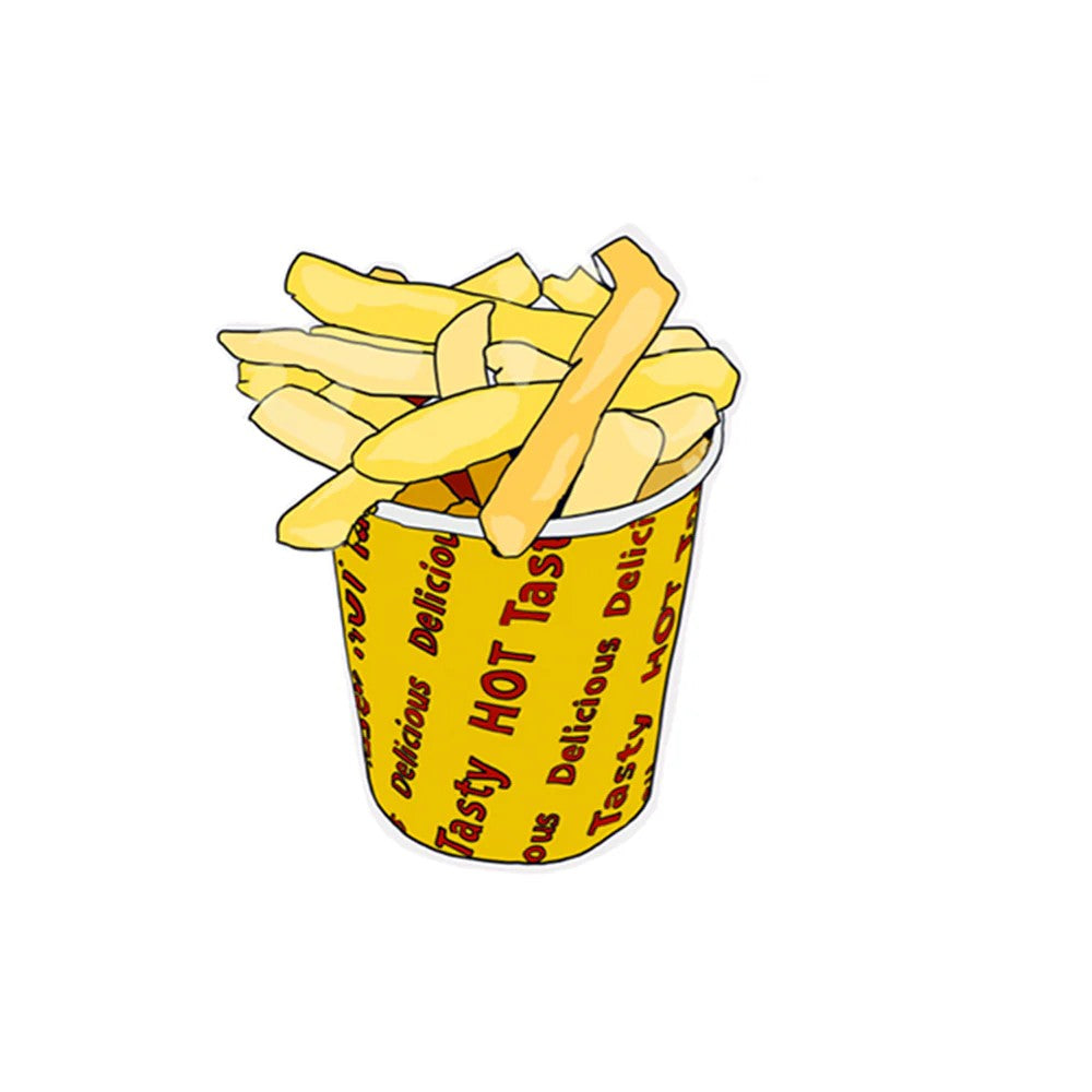 BIG BITE STUDIOS AUSTRALIANA FRIDGE MAGNET - HOT CHIPPIES