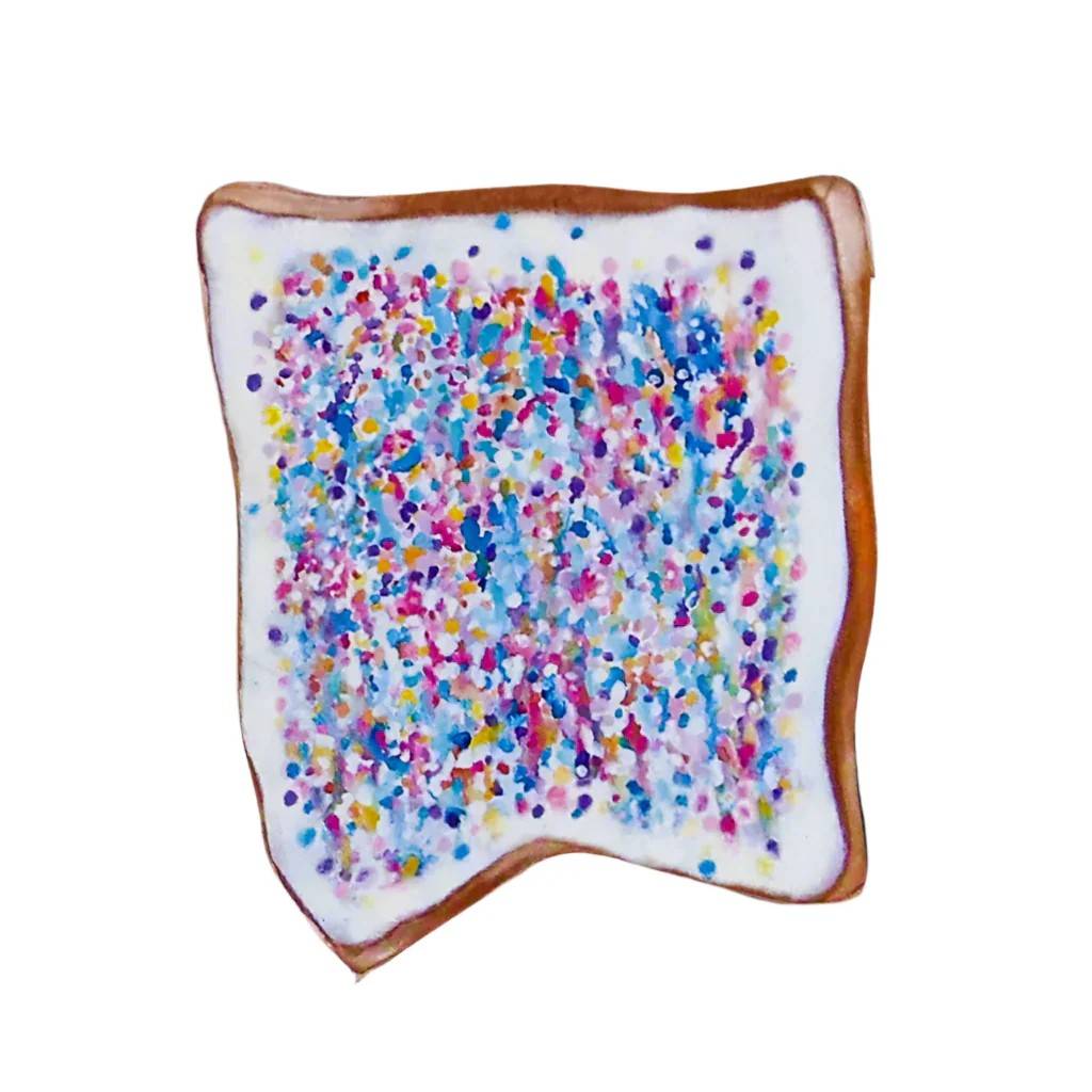 BIG BITE STUDIOS AUSTRALIANA FRIDGE MAGNET - FAIRY BREAD