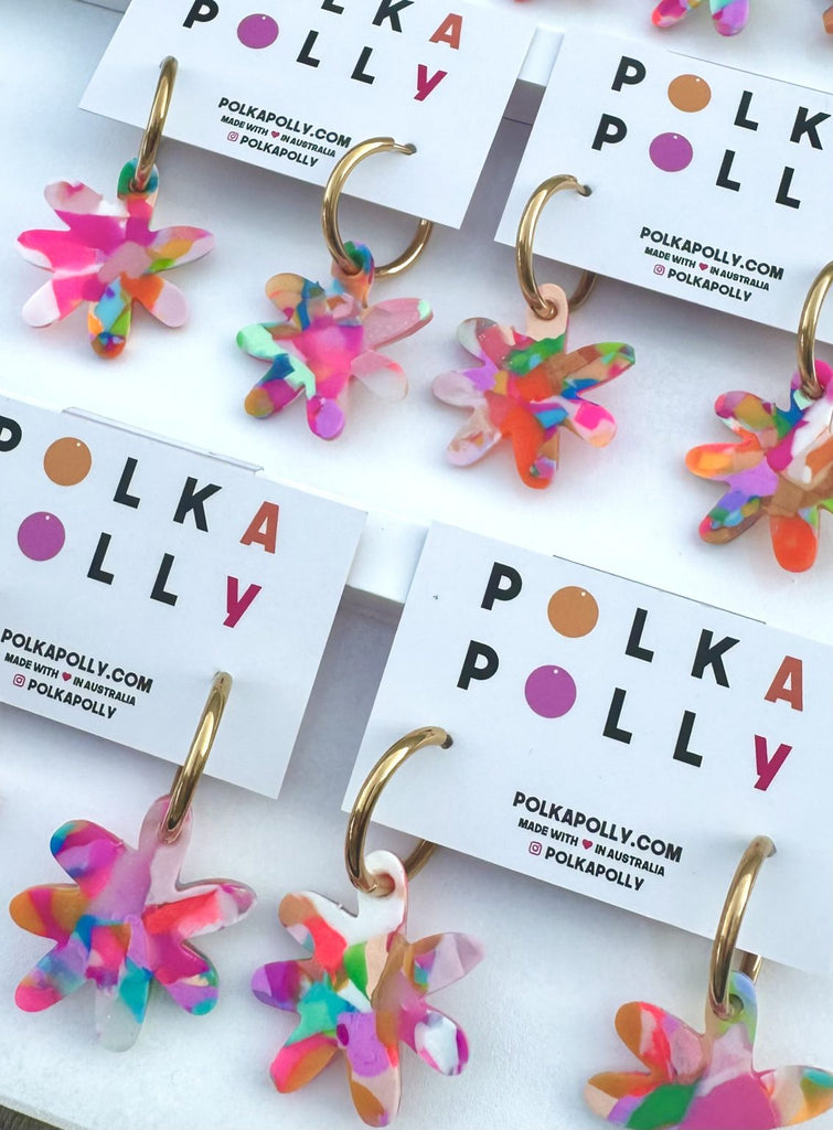 POLKA POLLY - FLOWER HOOPS MID