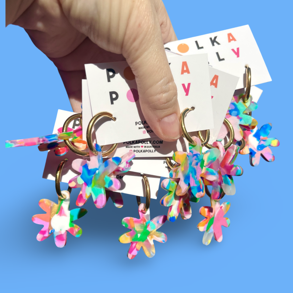 POLKA POLLY - FLOWER HOOPS MID