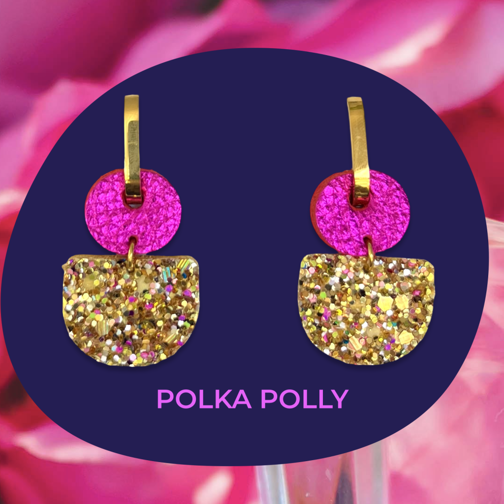 POLKA POLLY - DAINTY HOOPS SUNSHINE