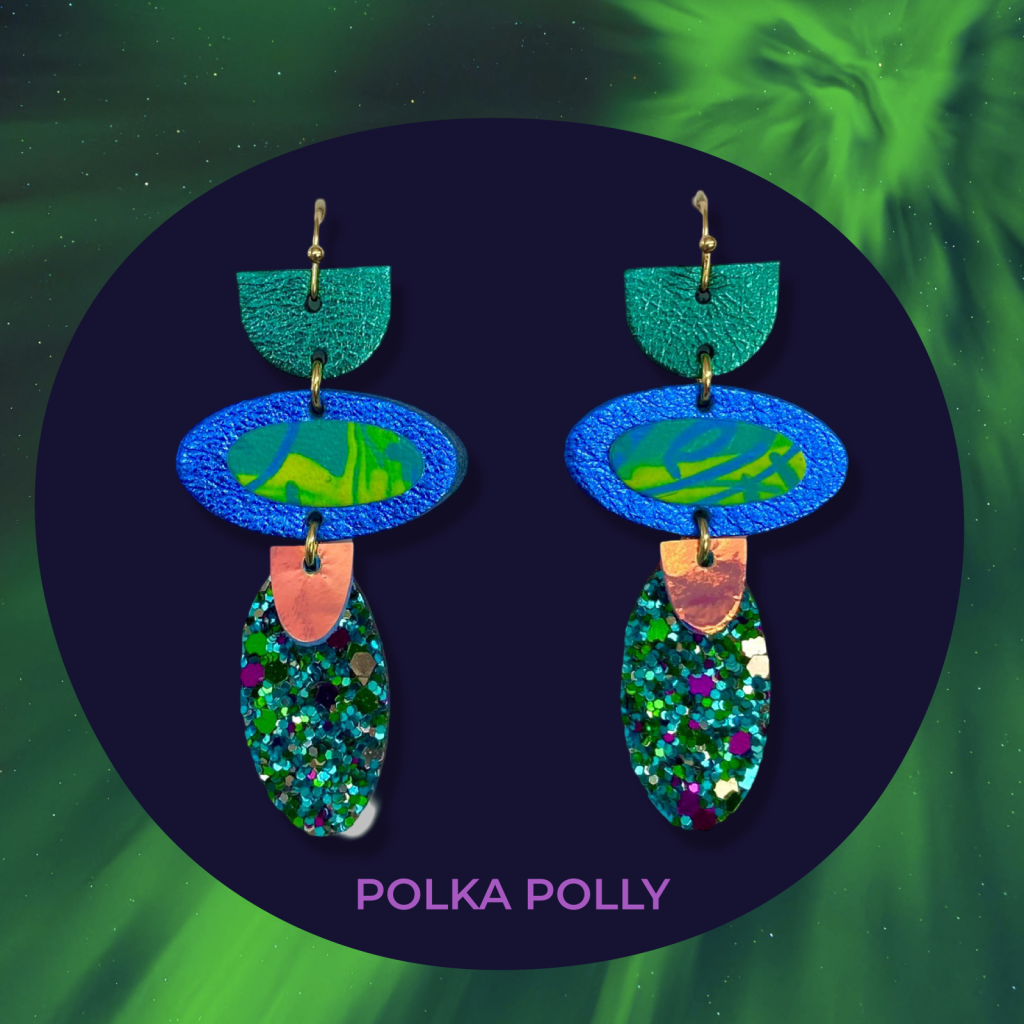 POLKA POLLY - AURORA BLUE