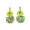 POLKA POLLY - DAINTY HOOPS CITRUS PINE SPARKLE