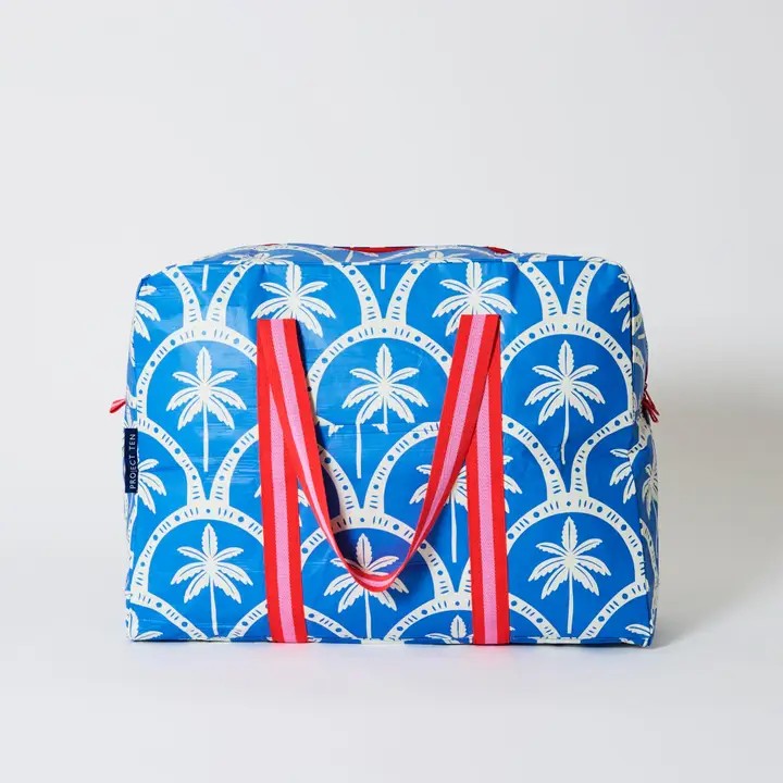 PROJECT TEN OVERNIGHT BAG - BLUE PALM