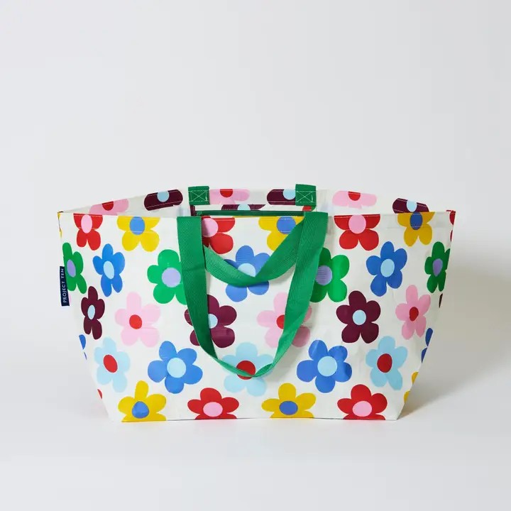 PROJECT TEN OVERSIZED TOTE - SUNNY FLORAL