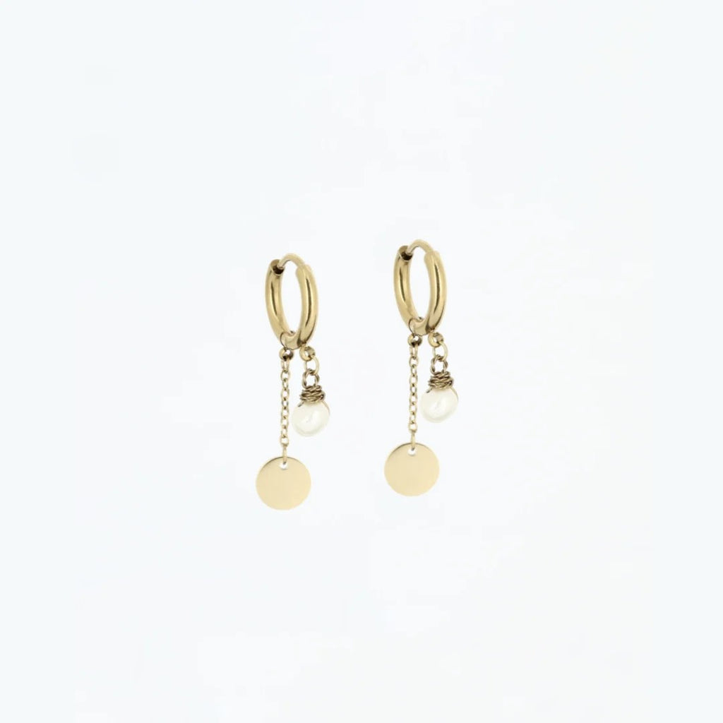 ZAG BIJOUX - JOSEPHINE EARRINGS MOTHER OF PEARL