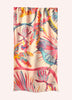POWDER COTTON SCARF - TROPICAL PARADISE