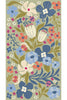 POWDER PRINT SCARF - GARDEN FRIENDS IN WILD FLOWERS