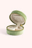 POWDER ROUND VELVET JEWELLERY BOX - TOADSTOOLS