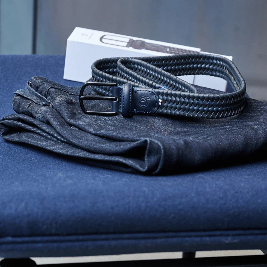 LA BOUCLE STRETCH LEATHER CONTRAST - CHICAGO