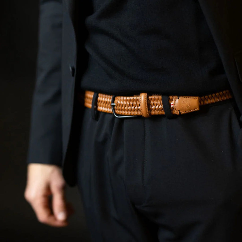LA BOUCLE STRETCH LEATHER CONTRAST - DALLAS