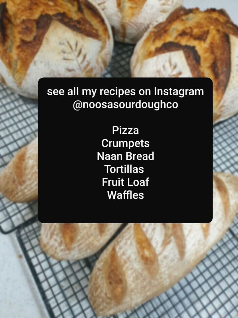 NOOSA SOURDOUGH CO. TRADITIONAL SOURDOUGH STARTER KIT